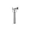  Pied de lit - sommier cylindrique réglable acier époxy gris de 17 à 25 cm  - Sanifer Tamatave