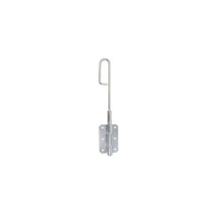  Verrou baïonnette acier zingué h 200 x l 60 x p 20 mm  - Sanifer Tamatave