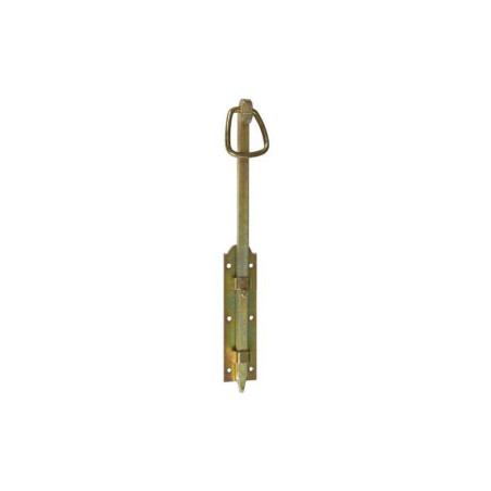  Verrou de barrière acier zingué h 40 x l 5 x p 3 mm  - Sanifer Tamatave
