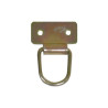  Lot de 2 anneaux de tirage acier zingué h 60 x l 40 x p 12 mm  - Sanifer Tamatave