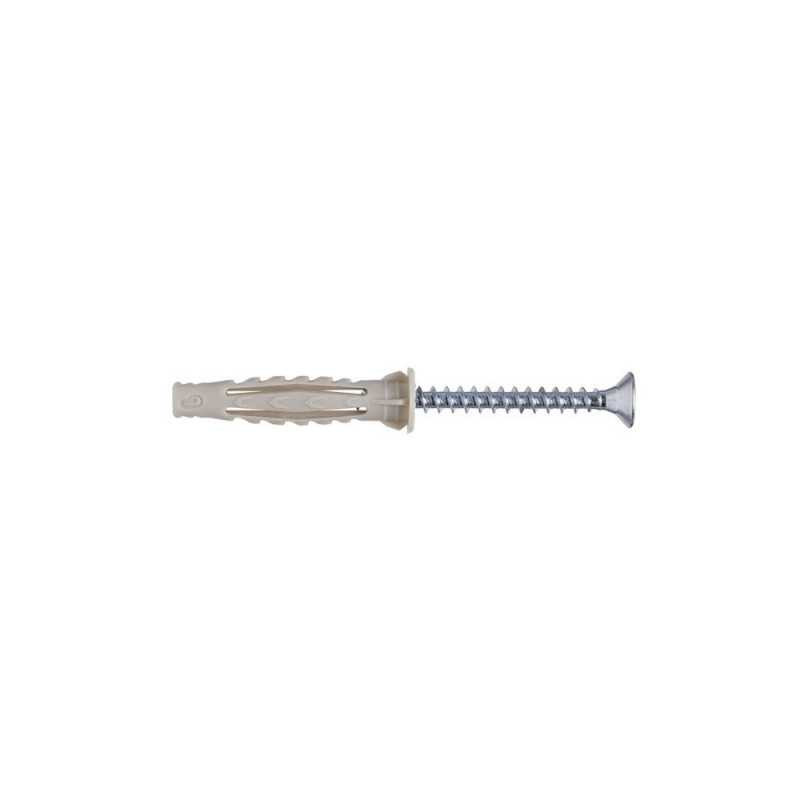  Lot de 30 chevilles et vis à expansion diamètre 6 mm x l.40 mm Standers  - Sanifer Tamatave