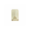  Lot de 4 crochets adhésif déco métal command doré 0 225 kg  - Sanifer Tamatave