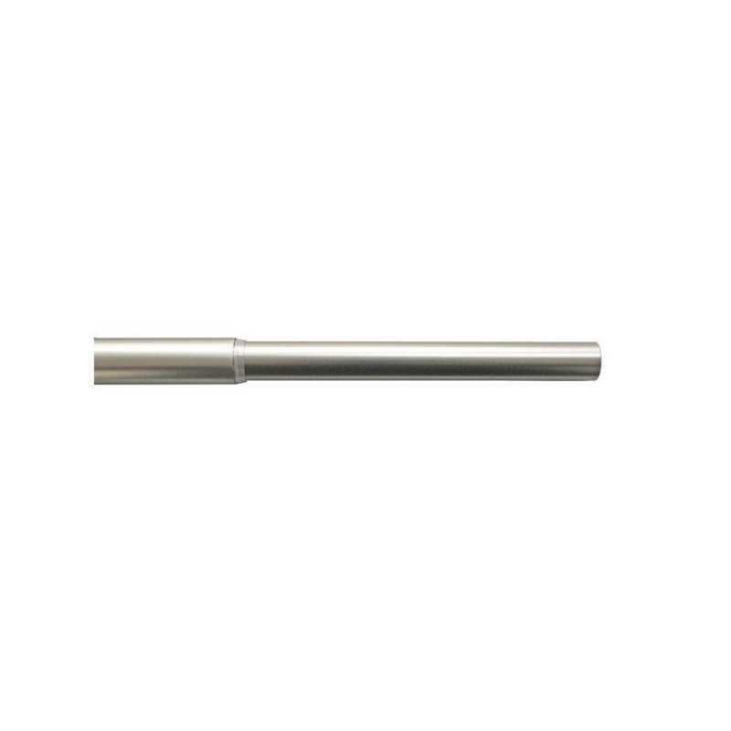 Tringle à rideau extensible kali chrome mat diamètre  16-19 mm de 120 à 210 cm INSPIRE - Sanifer Tamatave