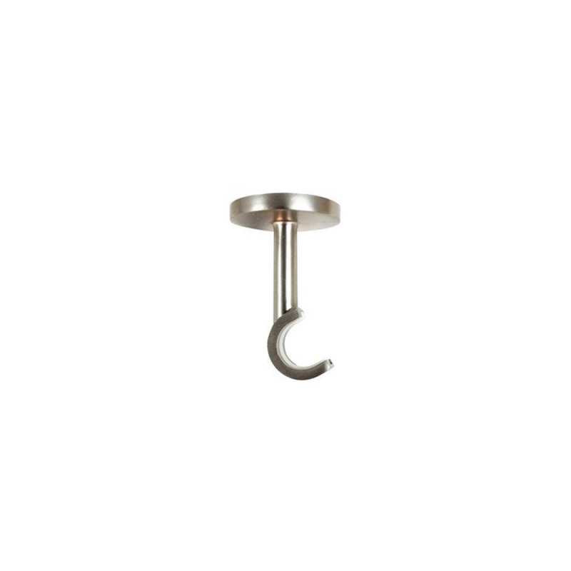  Lot de 2 supports tringle à rideau kali 20 mm argent satiné  Inspire  - Sanifer Tamatave