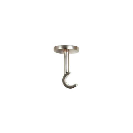 Lot de 2 supports tringle à rideau kali 20 mm argent satiné  Inspire  - Sanifer Tamatave