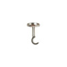  Lot de 2 supports tringle à rideau kali 20 mm argent satiné  Inspire  - Sanifer Tamatave