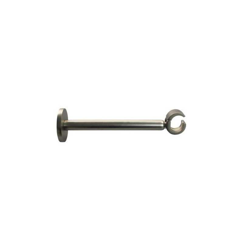  Support tringle à rideau 20 mm argent satiné INSPIRE - Sanifer Tamatave