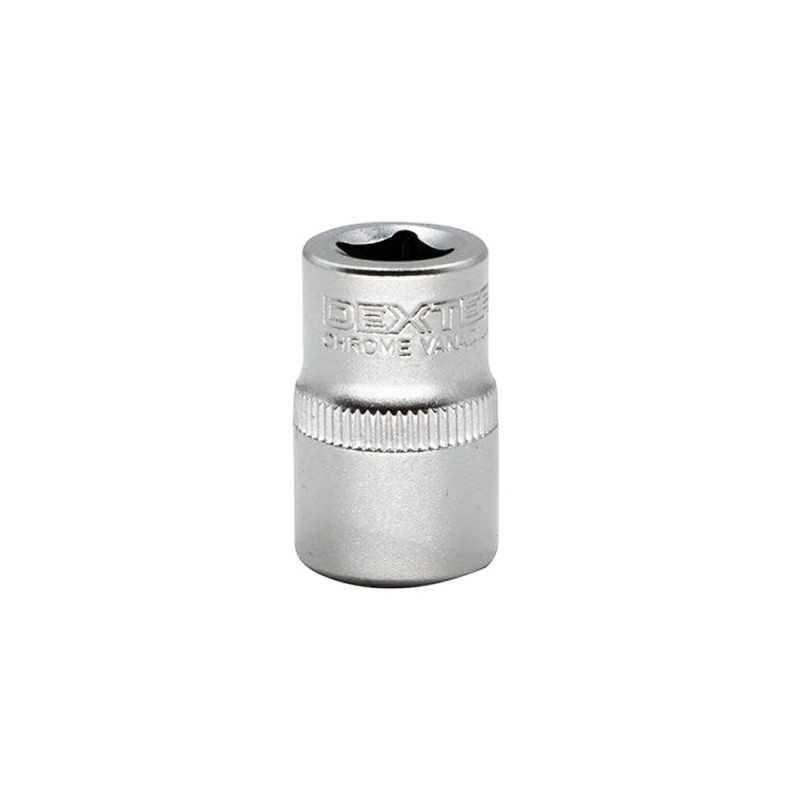  Douille 6 pans 1-2 en chrome vanadium diamètre  18 mm Dexter  - Sanifer Tamatave