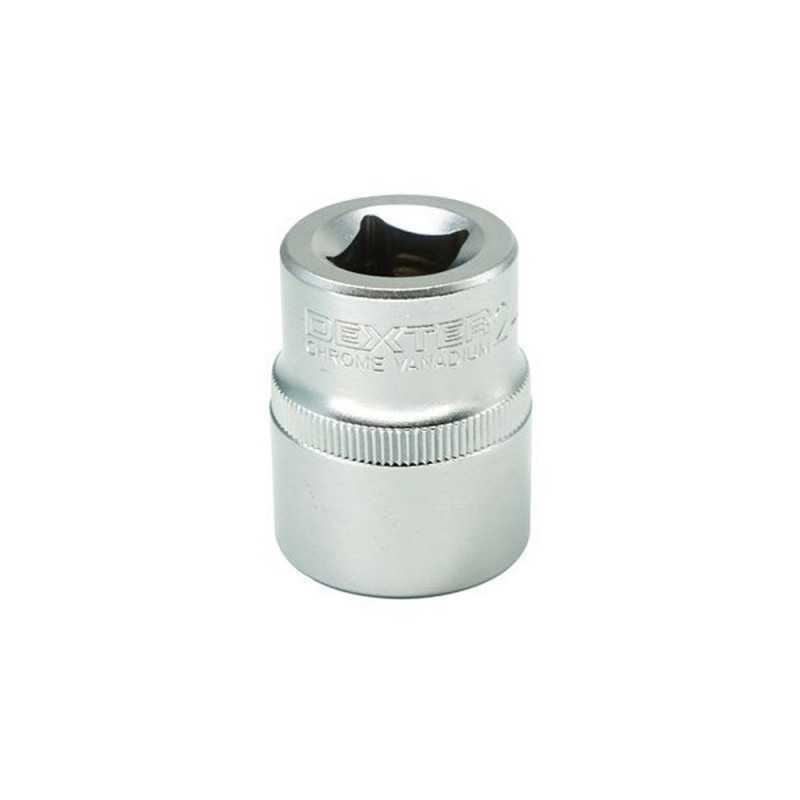  Douille 6 pans 1-2 en chrome vanadium diamètre  24 mm Dexter  - Sanifer Tamatave