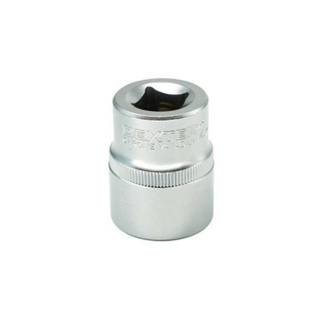  Douille 6 pans 1-2 en chrome vanadium diamètre  24 mm Dexter  - Sanifer Tamatave
