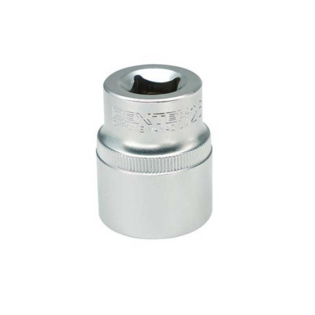  Douille 6 pans 1-2 en chrome vanadium diamètre  28 mm Dexter  - Sanifer Tamatave