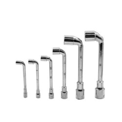 Jeu de 6 clés à pipe en acier chrome vanadium  - Sanifer Tamatave