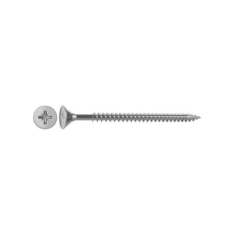  Lot de 200 vis acier tête fraisée  diamètre 5 mm x l.60 mm Standers  - Sanifer Tamatave