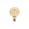  Ampoule décorative led à  filament ambré globe 95 mm E27 5 8 w  - Sanifer Tamatave
