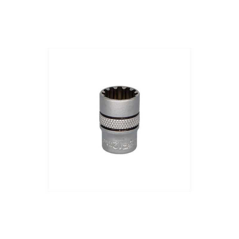  Douille 12 pans 1-4 en chrome vanadium pro diamètre  12 mm Dexter  - Sanifer Tamatave