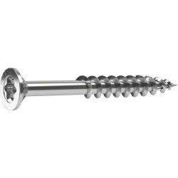  Lot de 35 vis acier tête fraisée diamètre 6 mm x l.80 mm Standers  - Sanifer Tamatave