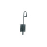  Verrou bainnette acier prépeint h 200 x l 60 x p 20 mm  - Sanifer Tamatave
