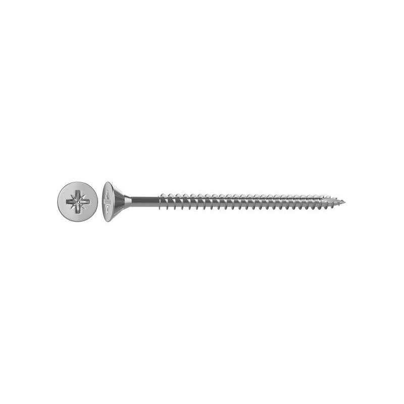  Lot de 500 vis acier tête fraisée diamètre 4 mm x l.45 mm Standers  - Sanifer Tamatave