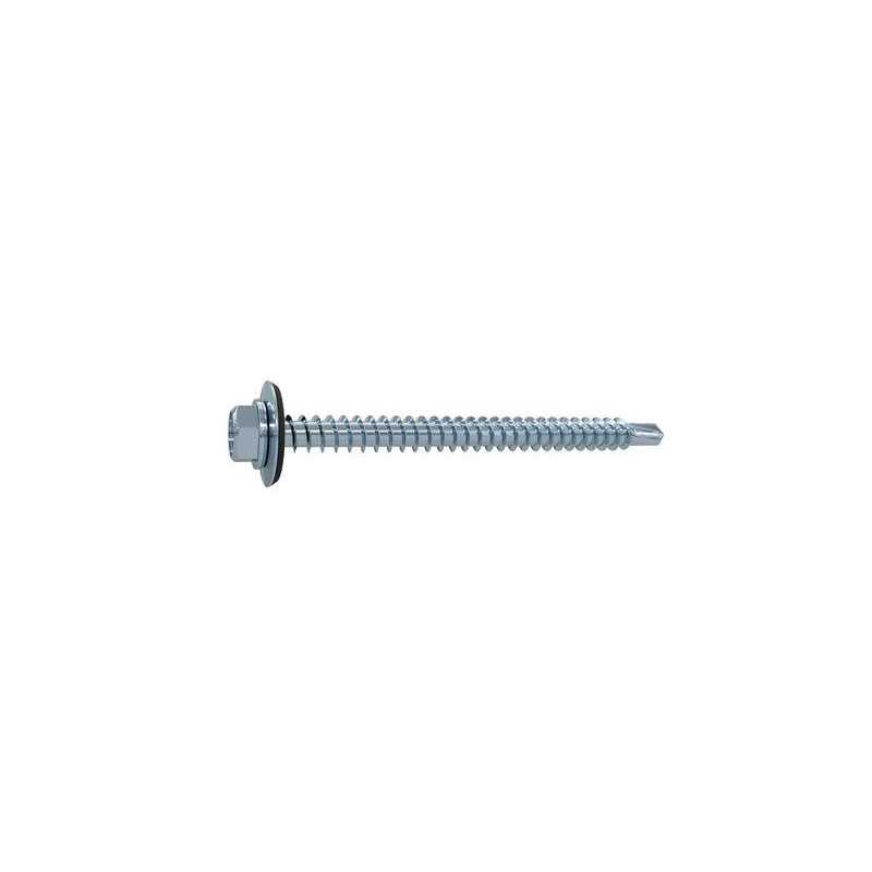  Lot de 80 vis autoperceuse acier tête 6 pans hexagonal x l.38 mm Standers  - Sanifer Tamatave