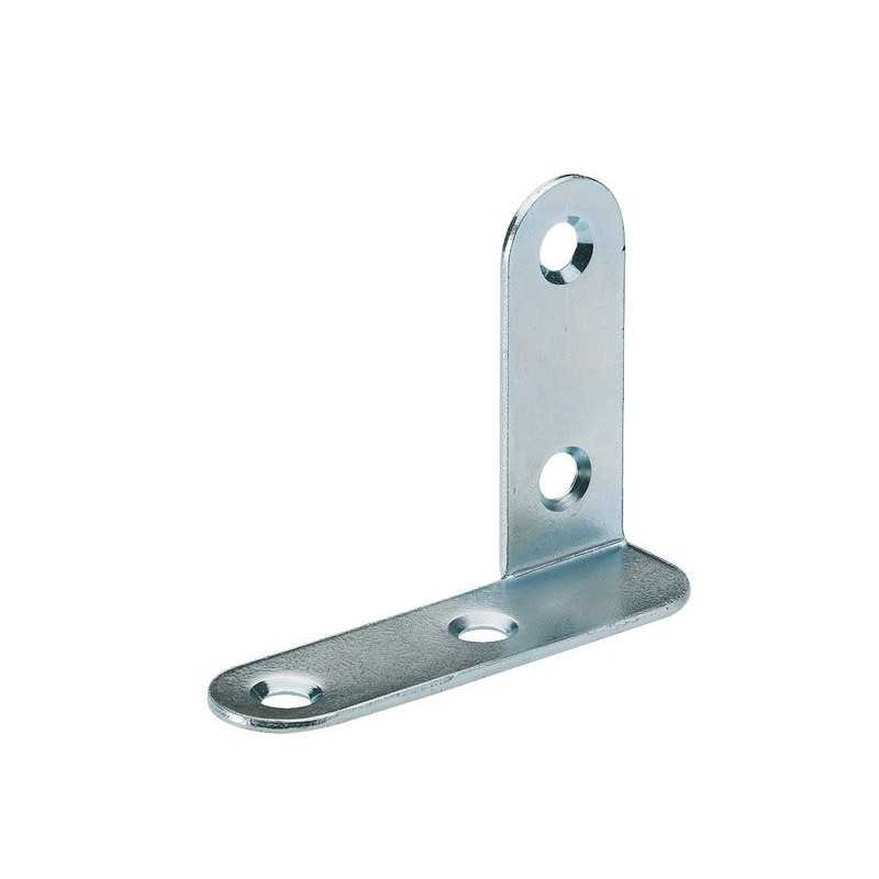 Equerre de cadre coudée acier zingué l.30 mm Hettich  - Sanifer Tamatave