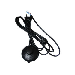  Cordon et interrupteur tibelec plastique noir 500 w  - Sanifer Tamatave