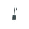 Verrou bainnette acier prépeint h 300 x l 60 x p 20 mm  - Sanifer Tamatave