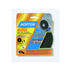  Disque support rigide materiaux diametre 115 grain 36  - Sanifer Tamatave