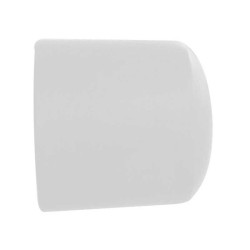  Lot de 2 embouts bouchon  blanc satiné diamètre 35 mm Inspire  - Sanifer Tamatave