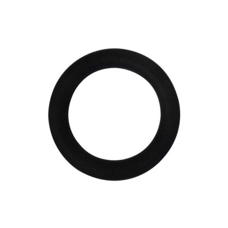  Lot de 10 anneaux de tringle à rideau charme 28 mm plastique noir mat  - Sanifer Tamatave