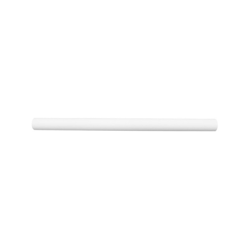  Tringle à rideau design blanc mat diamètre  20 mm 200 cm INSPIRE - Sanifer Tamatave