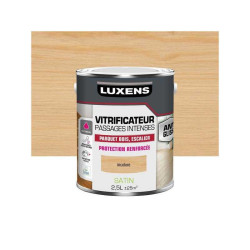  Vitrificateur pour parquet passages intenses luxens 2 5 l incolore satiné  - Sanifer Tamatave