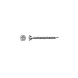  Lot de 150 vis acier tête fraisée  diamètre 4.5 mm x l.40 mm Standers  - Sanifer Tamatave