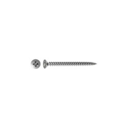  Lot de 4 vis inox tête fraisée diamètre 6 mm x l.80 mm Standers  - Sanifer Tamatave