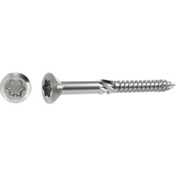  Lot de 250 vis inox tête fraisée diamètre 5 mm x l 50 mm STANDERS - Sanifer Tamatave