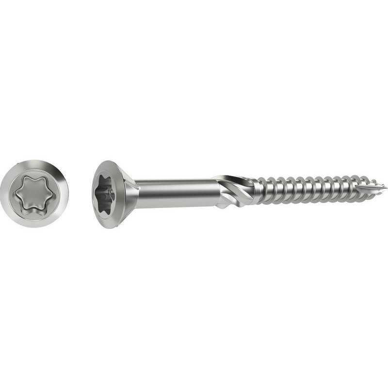  Lot de 250 vis inox tête fraisée diamètre 5 mm x l 50 mm STANDERS - Sanifer Tamatave