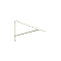  Equerre dolmen en acier peint p 26 8 x h 40 cm blanc  - Sanifer Tamatave