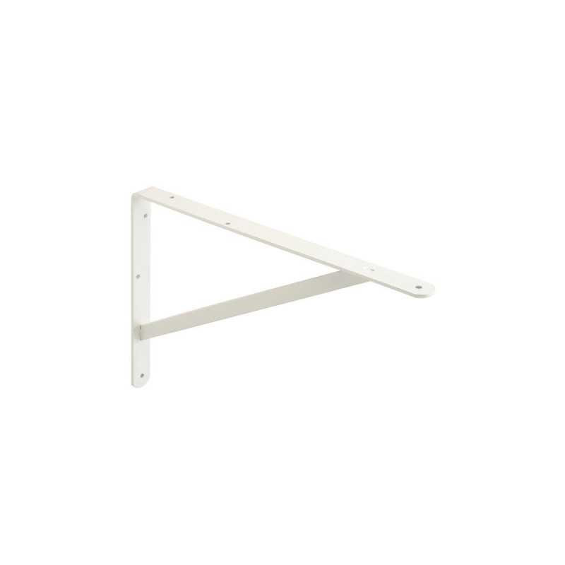  Equerre dolmen en acier peint p 26 8 x h 40 cm blanc  - Sanifer Tamatave