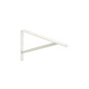  Equerre dolmen en acier peint p 26 8 x h 40 cm blanc  - Sanifer Tamatave