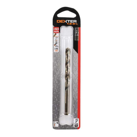  Foret métal 3 taillants diamètre  8,5x117 mm pro Dexter  - Sanifer Tamatave