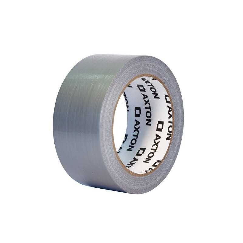 Ruban adhésif l 25 m x l 48 mm gris - argent AXTON - Sanifer Tamatave