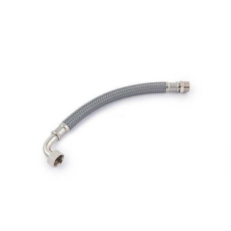  Flexible d'alimentation 100 cm coude mâle-femelle 15 x 21 polyéthylène ondulé 10 ans  - Sanifer Tamatave
