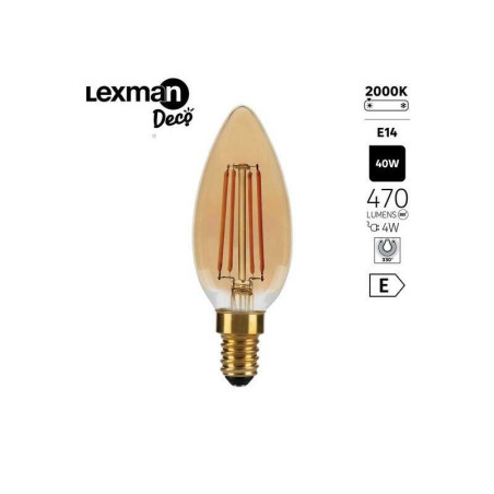  Ampoule led E14 470lm 4w LEXMAN - Sanifer Tamatave