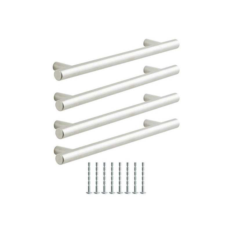  Poignée Sara 160mm,  nickel brossé Lot de 4, INSPIRE INSPIRE - Sanifer Tamatave
