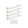  Poignée Sara 160mm,  nickel brossé Lot de 4, INSPIRE INSPIRE - Sanifer Tamatave