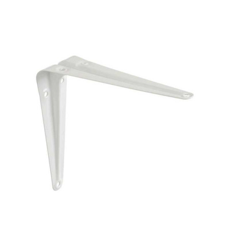 Equerre normo en acier peint p 12 5 x h 15 cm blanc  - Sanifer Tamatave