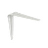 Equerre normo en acier peint p 12 5 x h 15 cm blanc  - Sanifer Tamatave