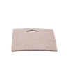  Plaque feutre+adhésifmarron 100x100mm STANDERS - Sanifer Tamatave
