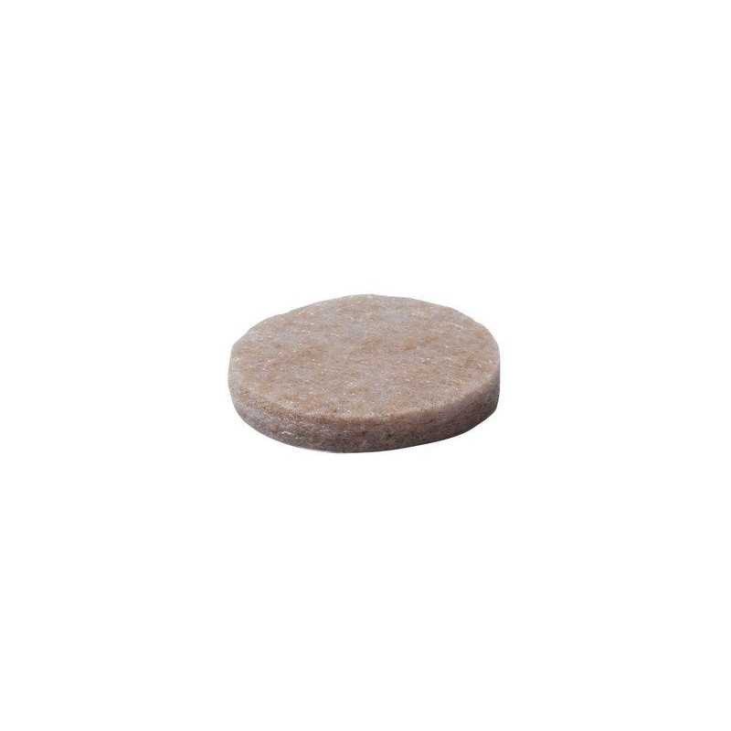 Lot de 16 patins feutre adhésif marron 22mm STANDERS - Sanifer Tamatave