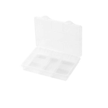  Organiseur plastique transparent taille s l 20 x h 3 5 x p 16 cm  - Sanifer Tamatave