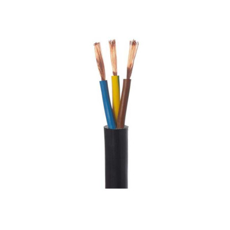  Cable électrique h03vv-f 3g0 x 0 75 mm2 noir 5 m LEXMAN - Sanifer Tamatave
